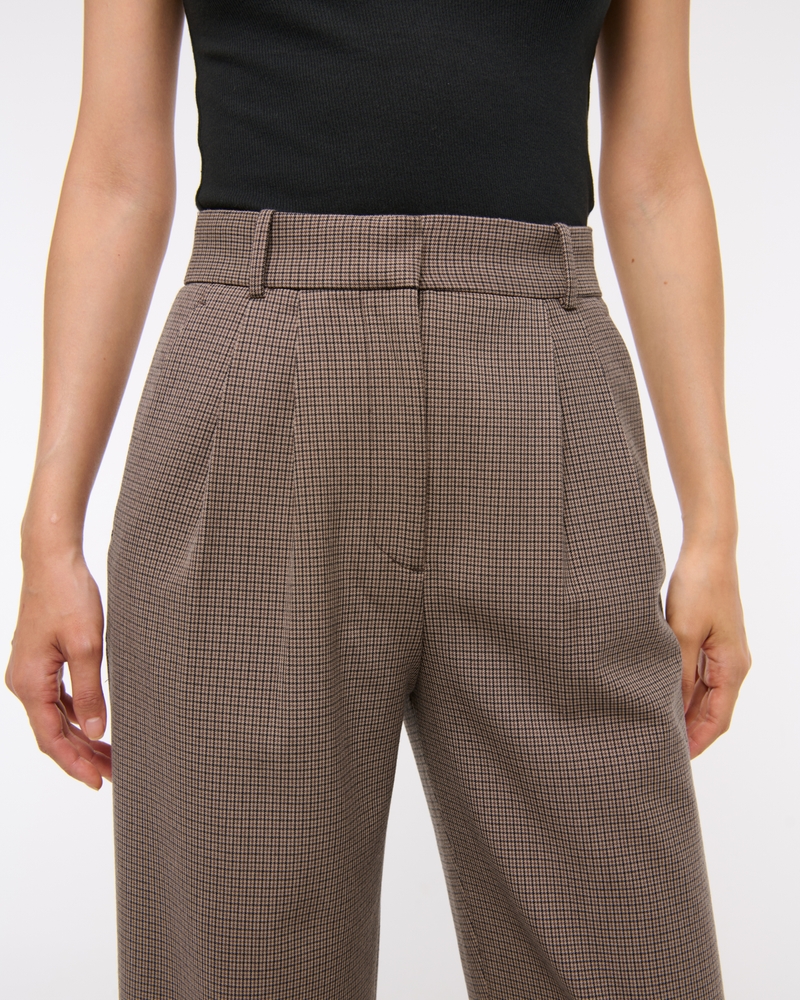 A&F Sloane Tailored Wide Leg Pant