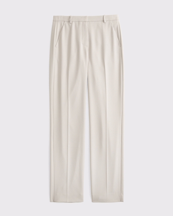 Women's Mid Rise Tailored Straight Pant | Women's Clearance