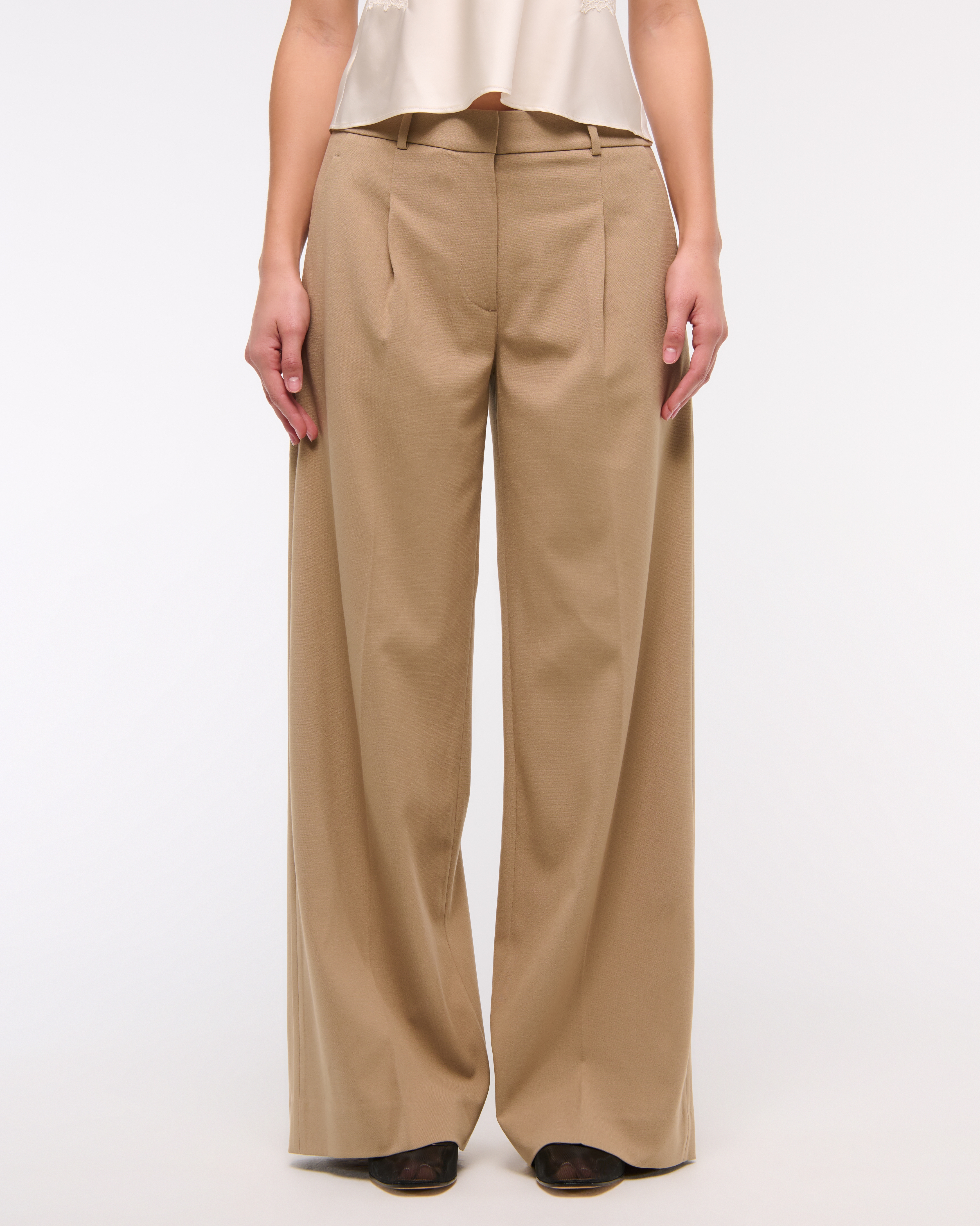 Tuck wide just waist sweat pants｜ACLENT（アクレント）