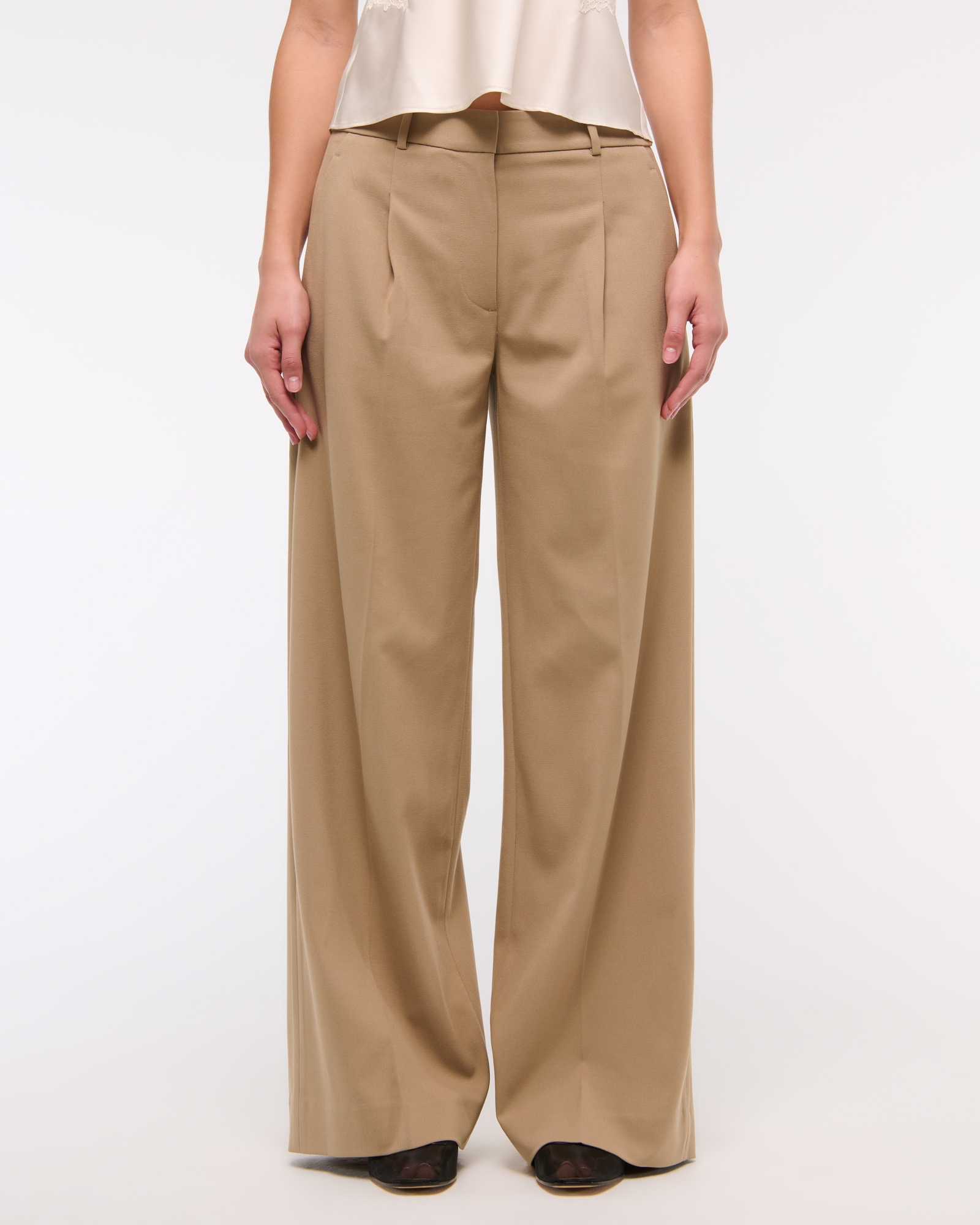 Tailored Wide Leg Pant