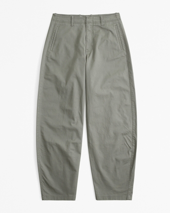 Curve Love Mid Rise Barrel Pant