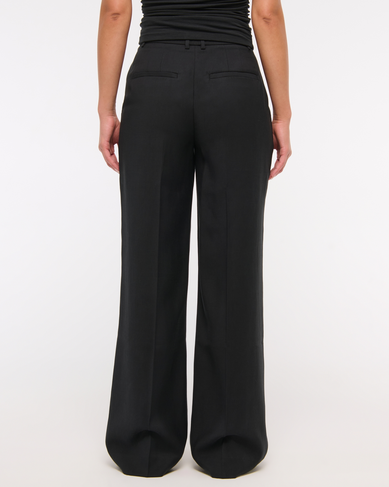 Drapey Tailored Wide Leg Pant