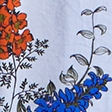 blue floral