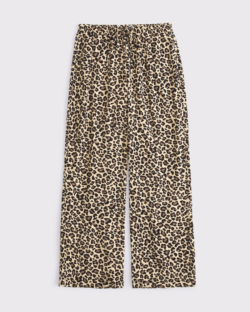Women's Drapey Wide Leg Pull-On Pant | Women's Bottoms