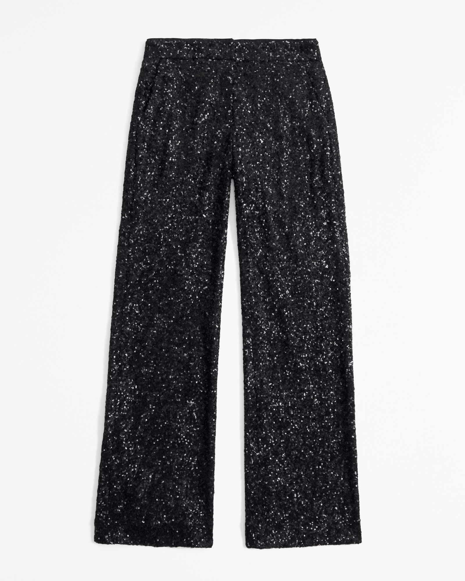 Low Rise Sequin Wide Leg Pant