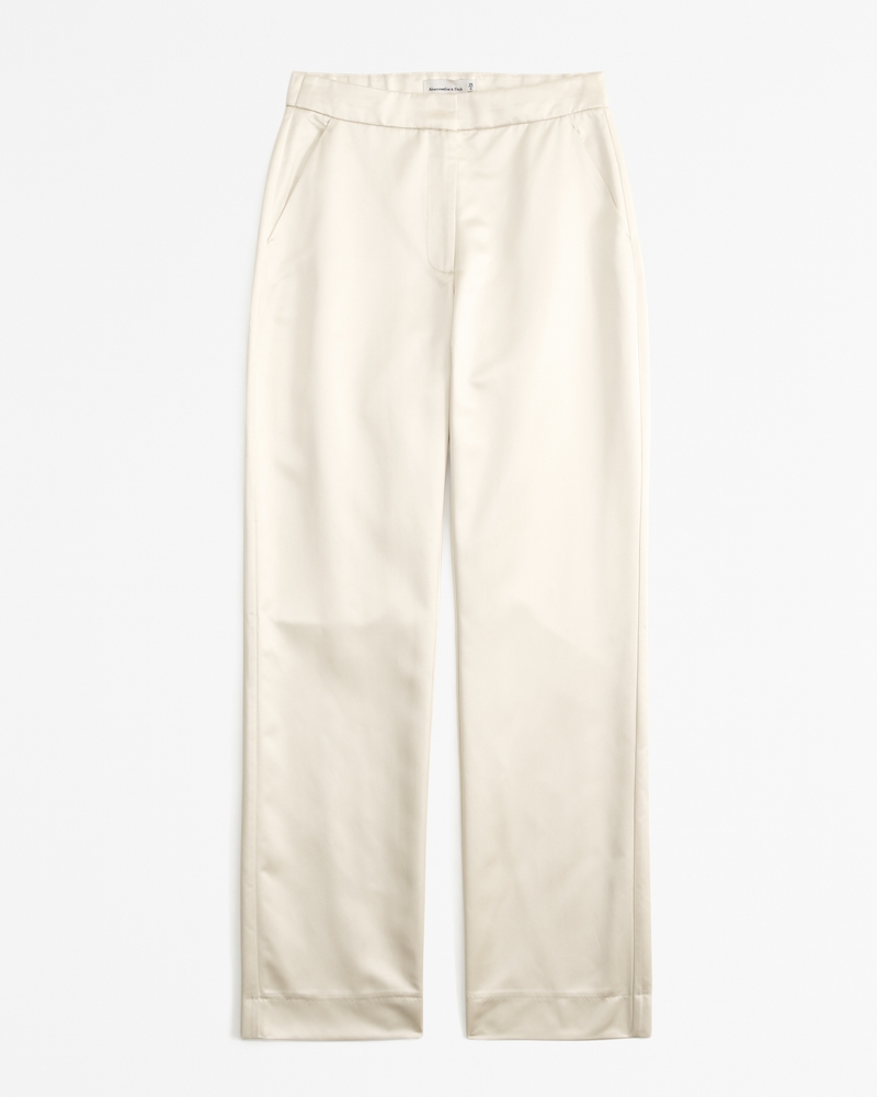 Abercrombie satin joggers hotsell