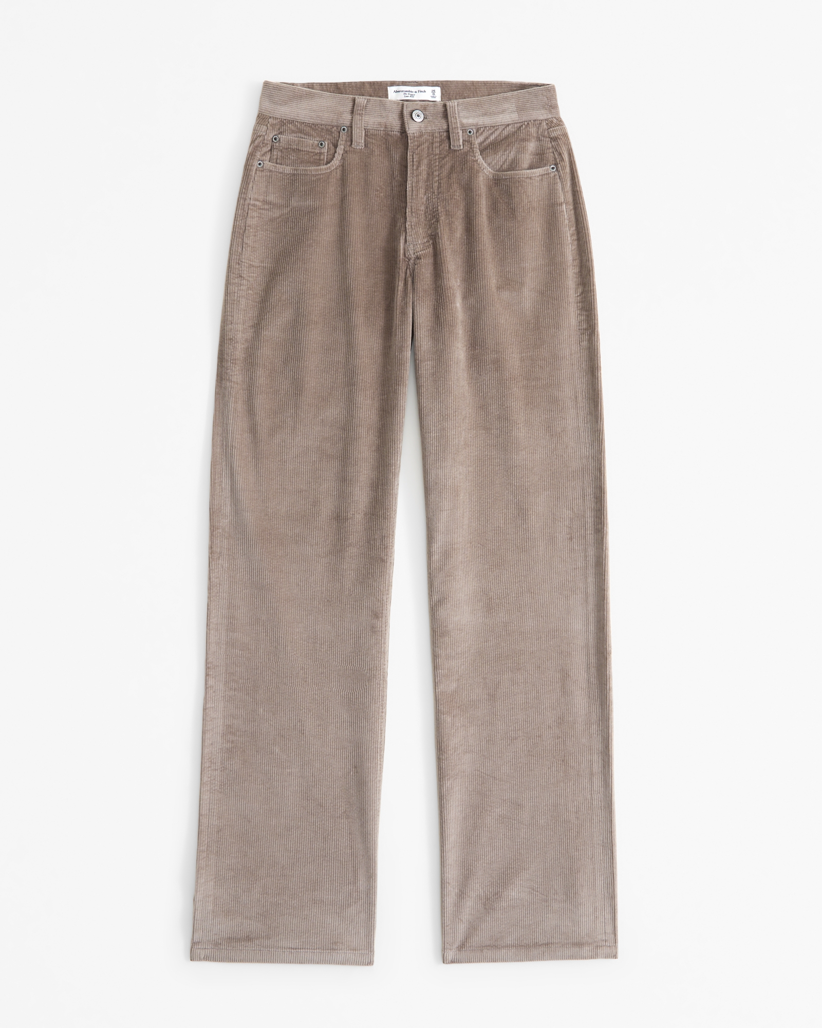 Low Rise Baggy Corduroy Pant