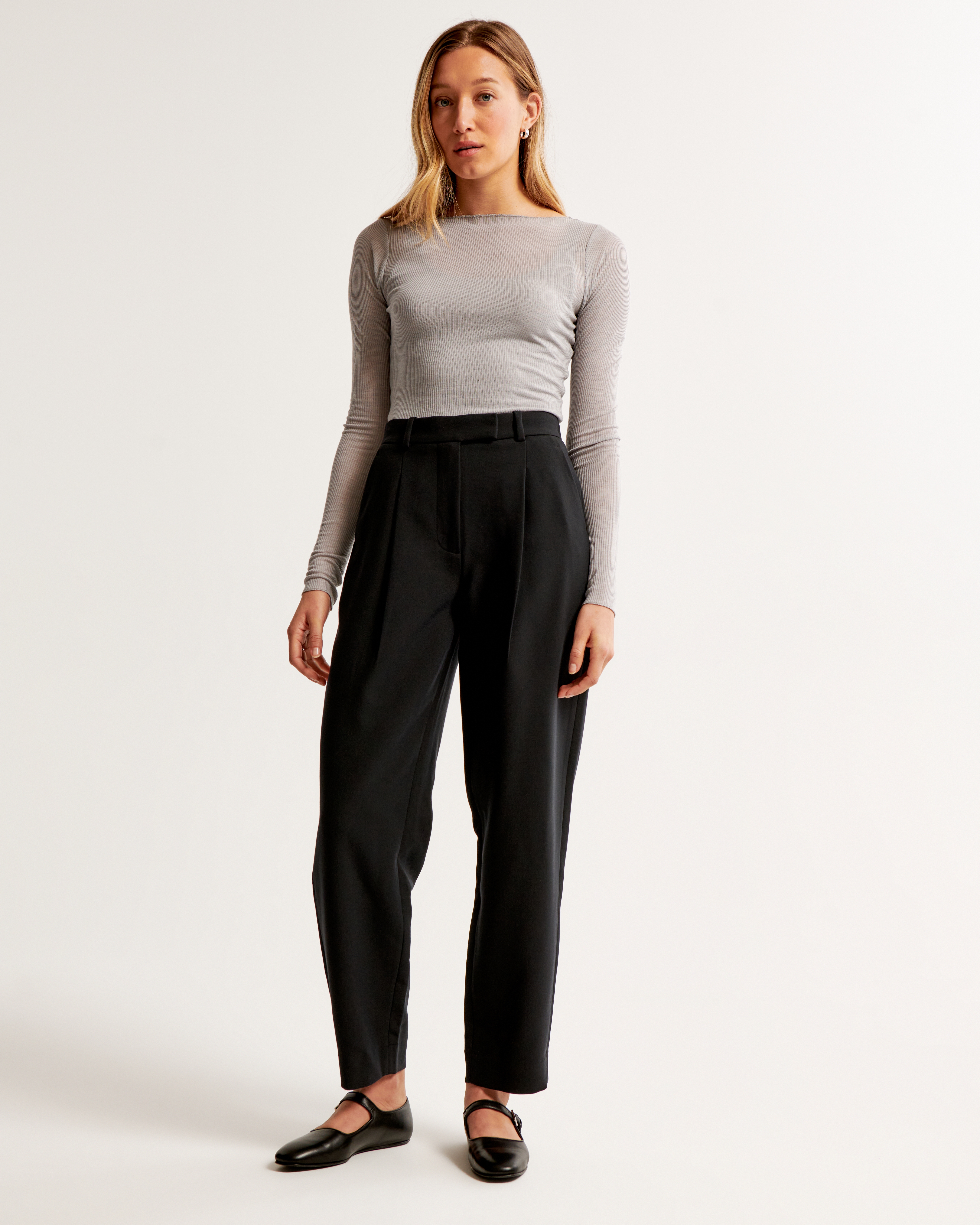 Femme Pantalon de tailleur fusel la cheville Femme Bas