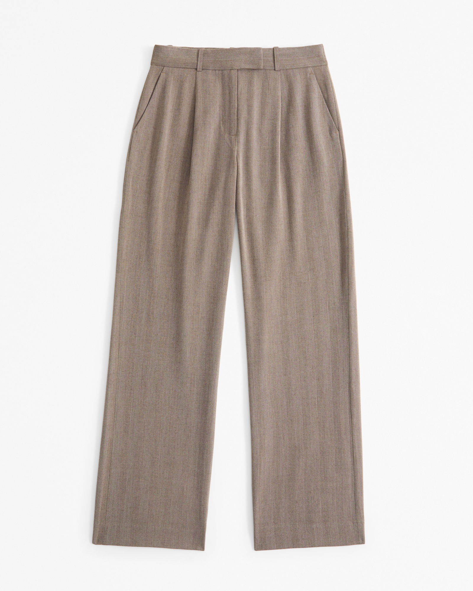 Low Rise Tailored Wide Leg Pant