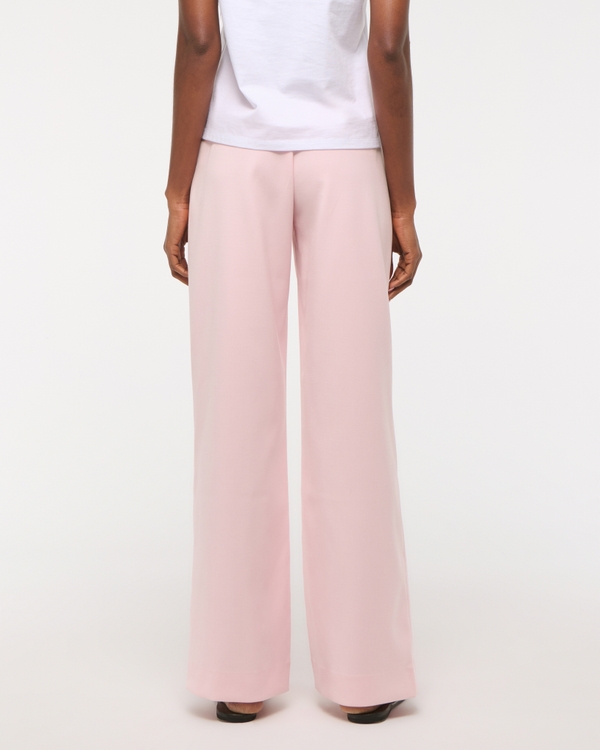 A&F Sloane Low Rise Tailored Wide Leg Pant
