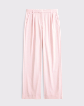 A&F Sloane Low Rise Tailored Wide Leg Pant