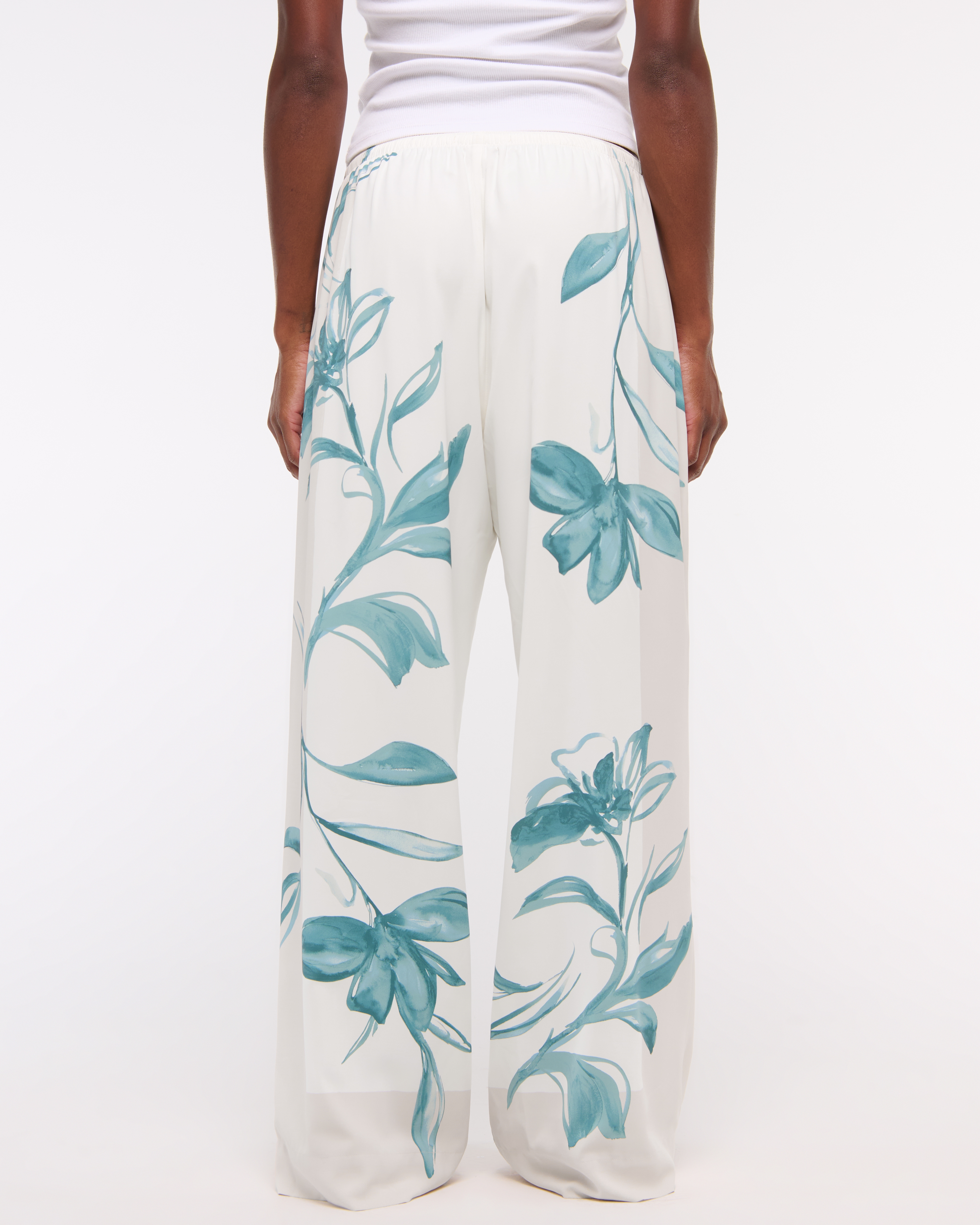 Women's Drapey Wide Leg Pull-On Pant | Women's Clearance