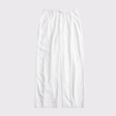 Женские брюки Abercrombie & Fitch Linen-Blend Pull-On Pant