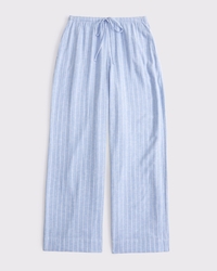 Linen-Blend Pull-On Pant