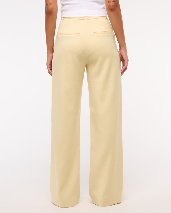 A&F Sloane Tailored Wide Leg Pant