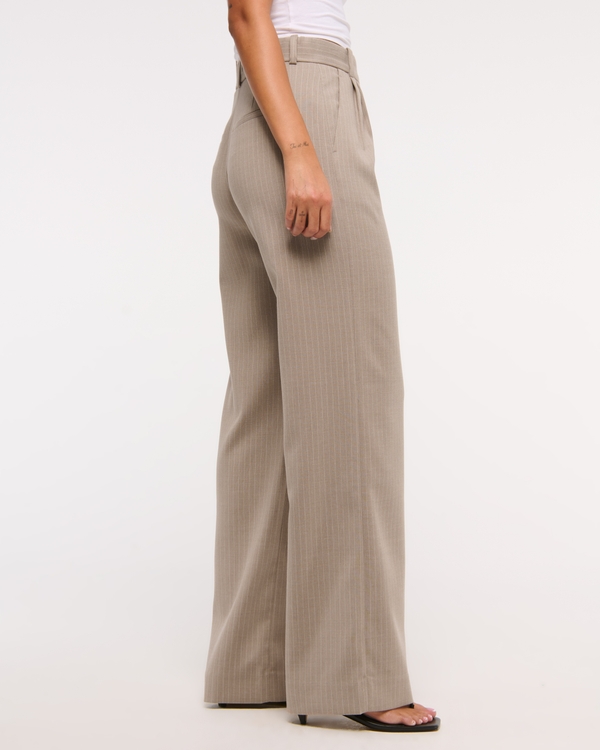 A&F Sloane Tailored Wide Leg Pant