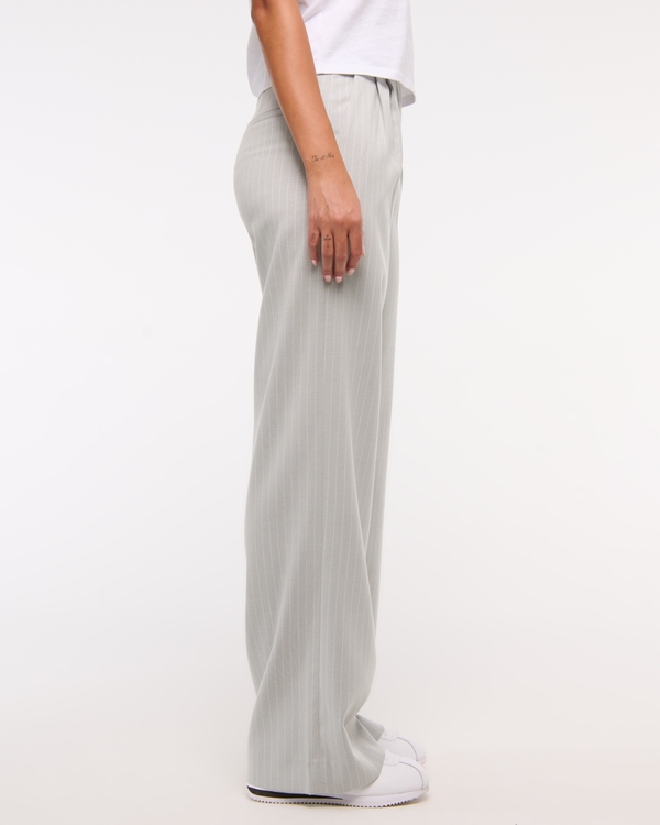 A&F Sloane Tailored Wide Leg Pant
