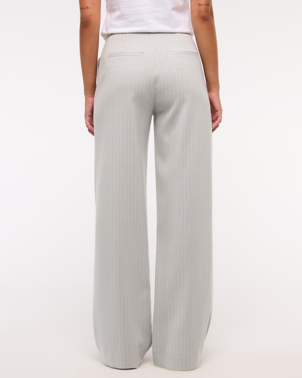 A&F Sloane Tailored Wide Leg Pant