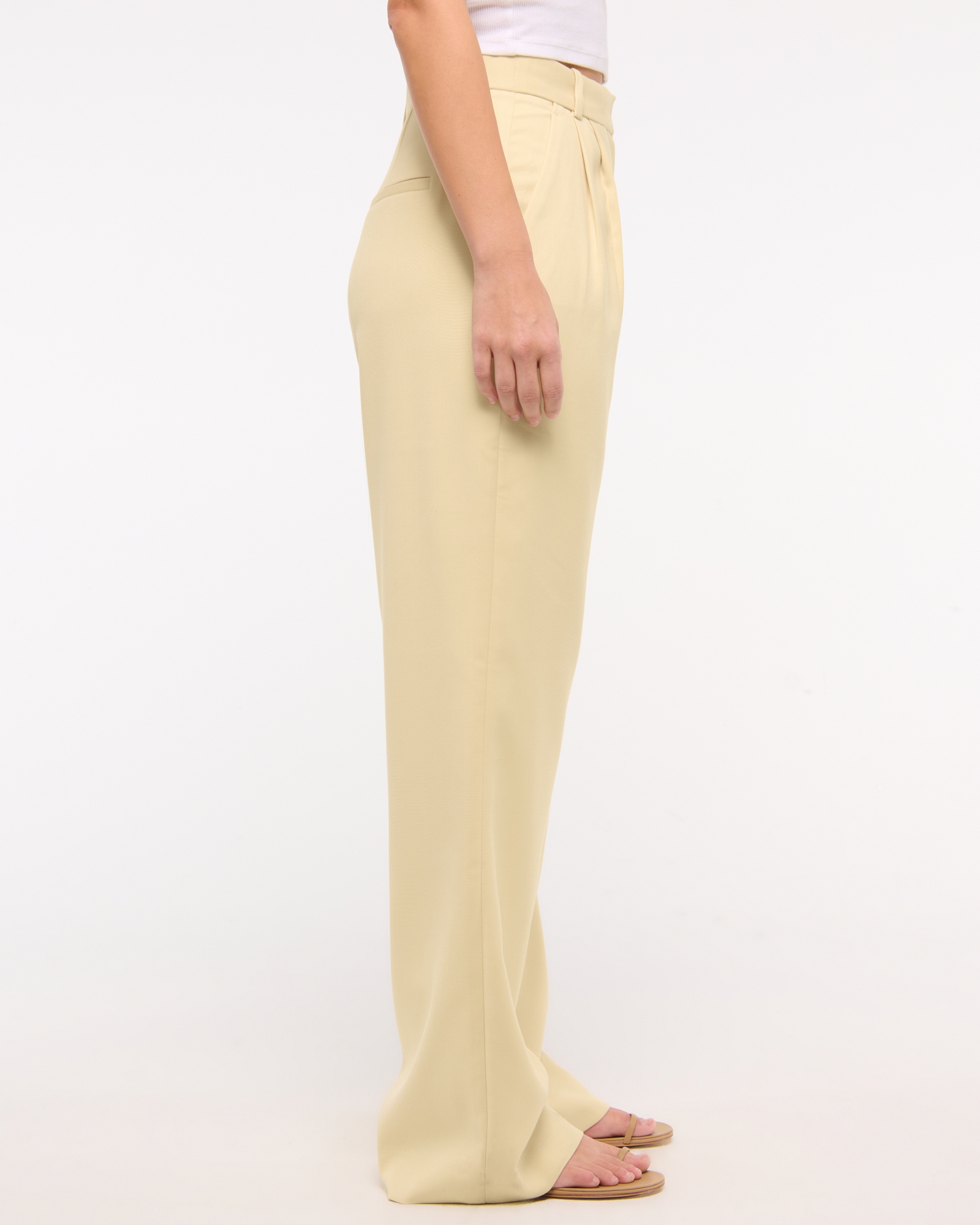 Pantalones sartoriales de pernera ancha Curve Love A&F Sloane
