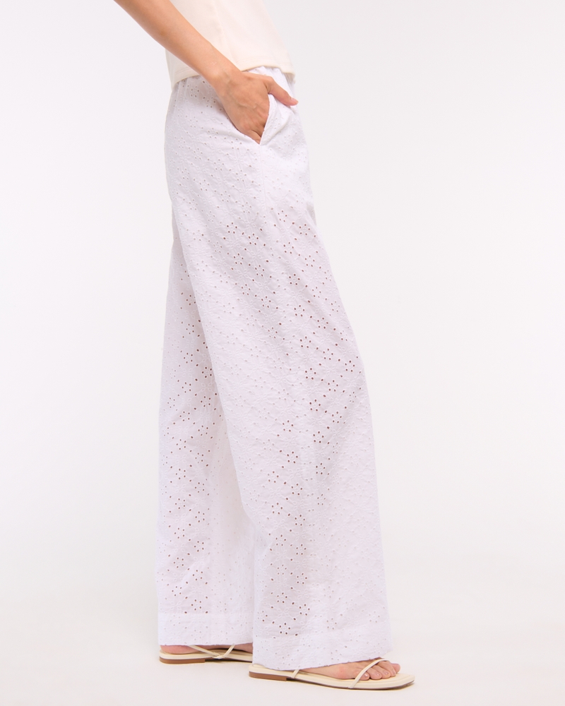 Eyelet Pull-On Pant