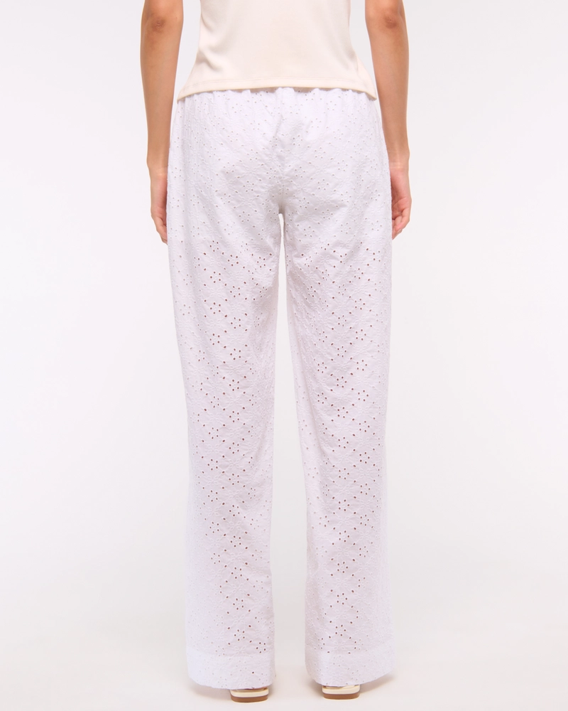Eyelet Pull-On Pant
