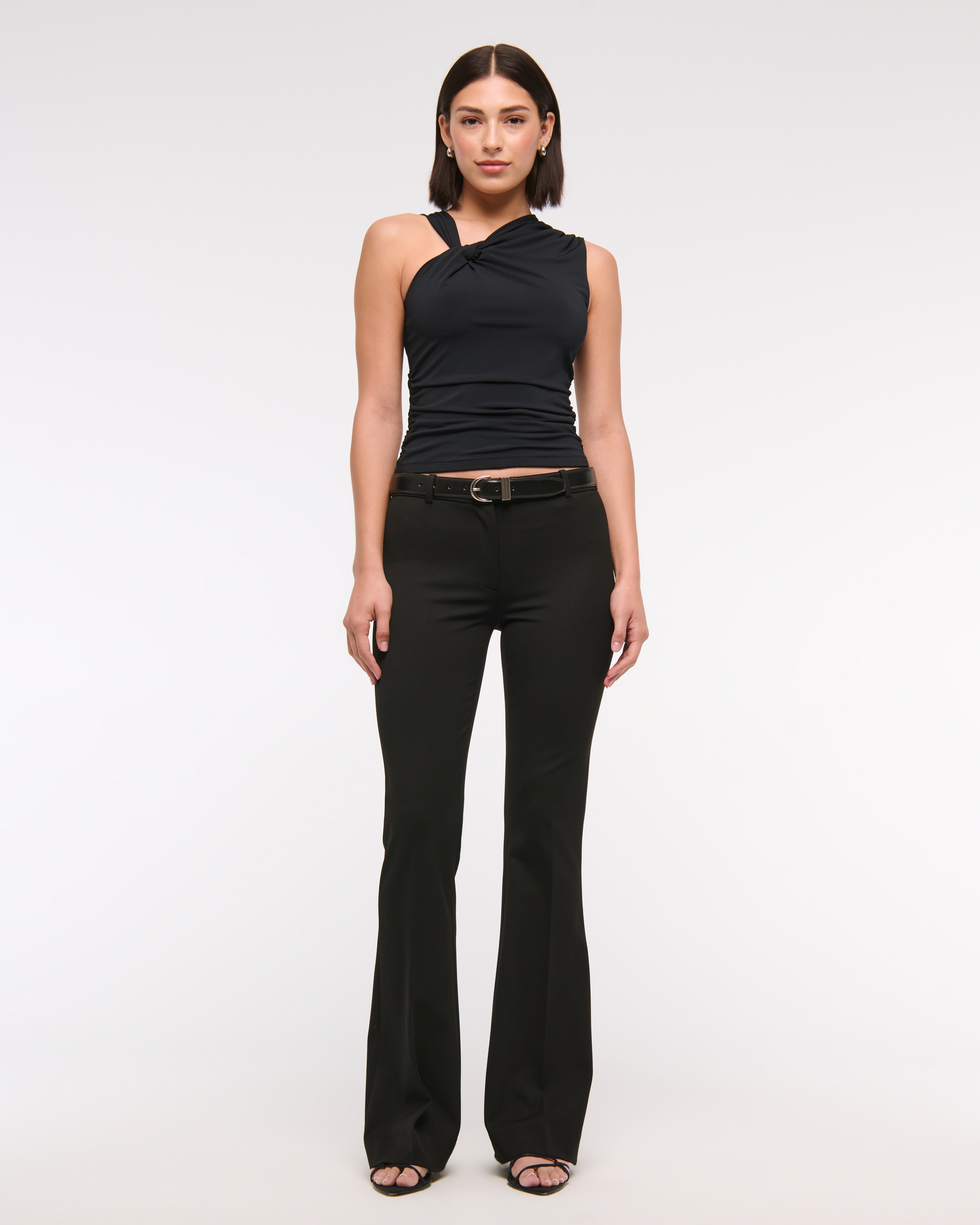【NICK&NICOLE】 LOW-RISE BOOTS CUT PANTS / 追跡付 28