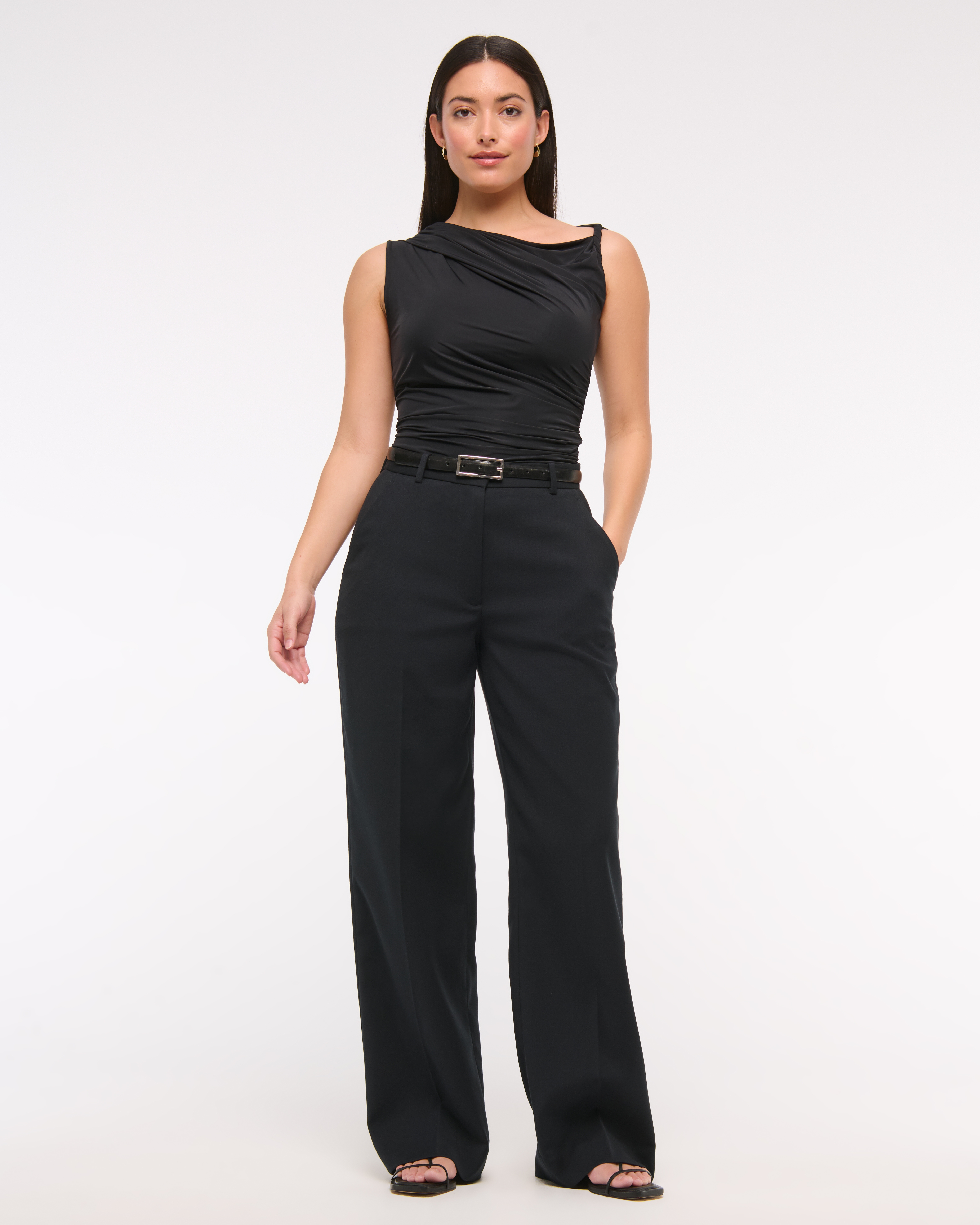 Women's Curve Love Tailored Wide Leg Pant | Women's