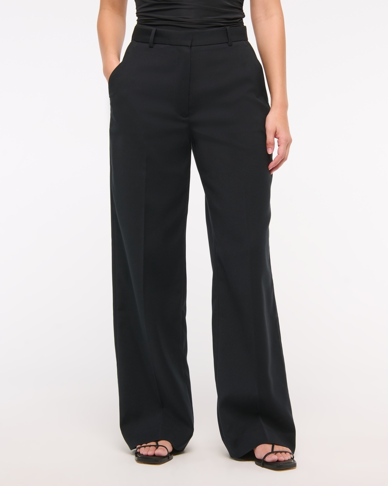 Curve Love Tailored Wide Leg Pant