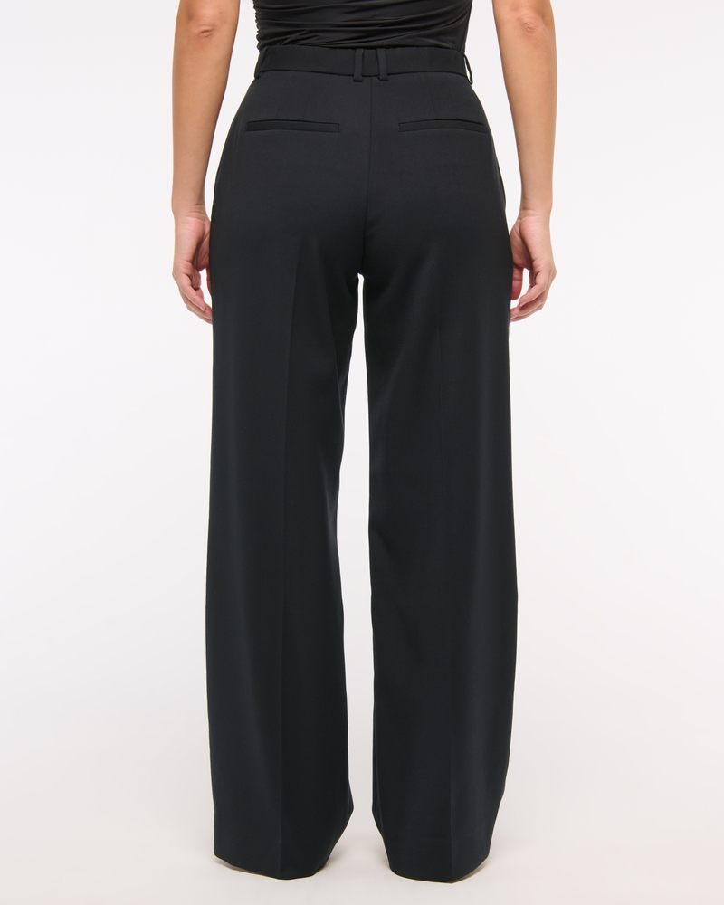 Curve Love Tailored Wide Leg Pant