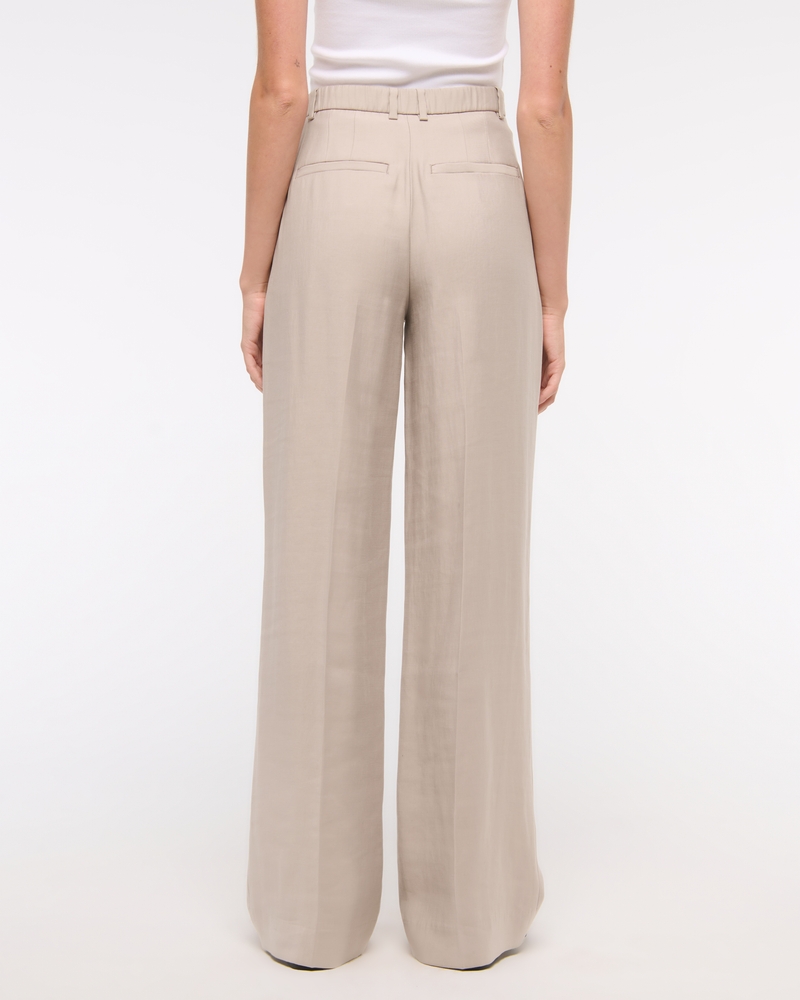 Drapey Tailored Wide Leg Pant