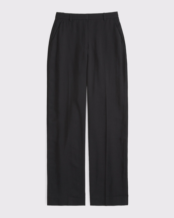 ★LUV IS TRUE★ CURVED L PINTUCK PANTSBEIGE Ribcage Wide Leg Cropped Women's Pants - Red | Levi's® US