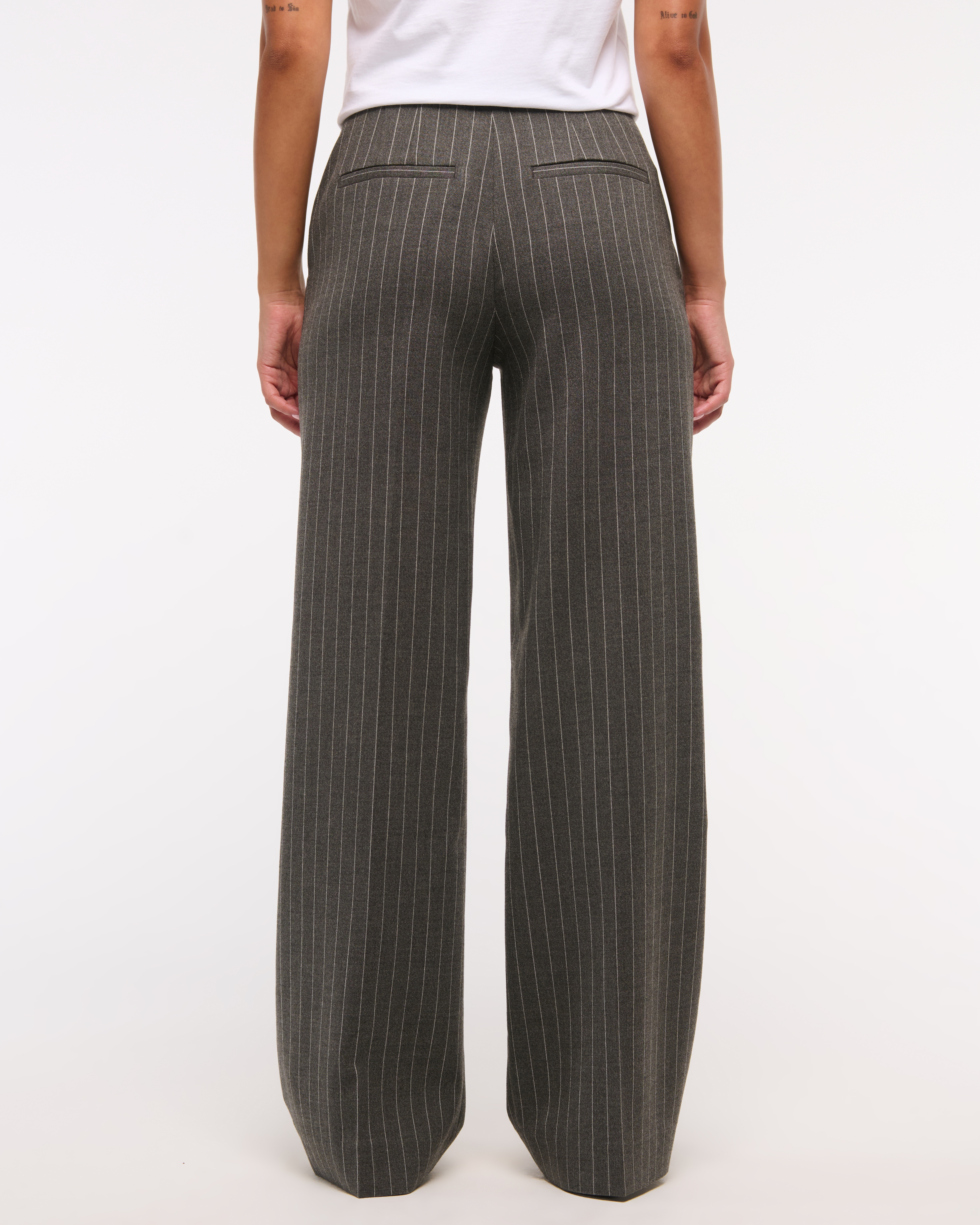 新品APOCRYPHA. / STRIPE SIDE OPEN SLACKS New APOCRYPHA. / STRIPE SIDE OPEN SLACKS