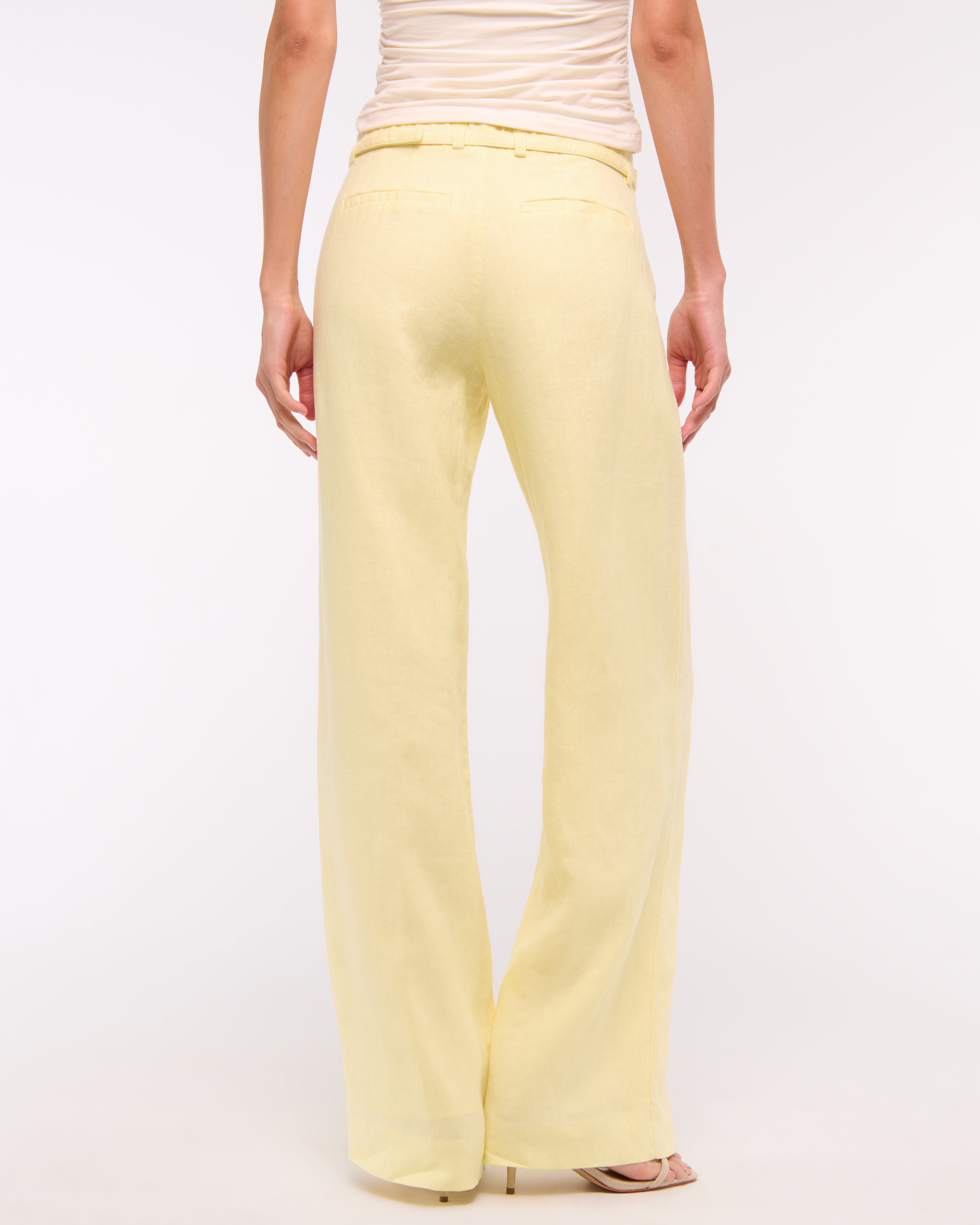 パンツ GOLD COVELT CHAMBRAY ALLINONE M 119BLK LOGO by Lori Goldstein Regular Cotton Chambray Cropped Pants