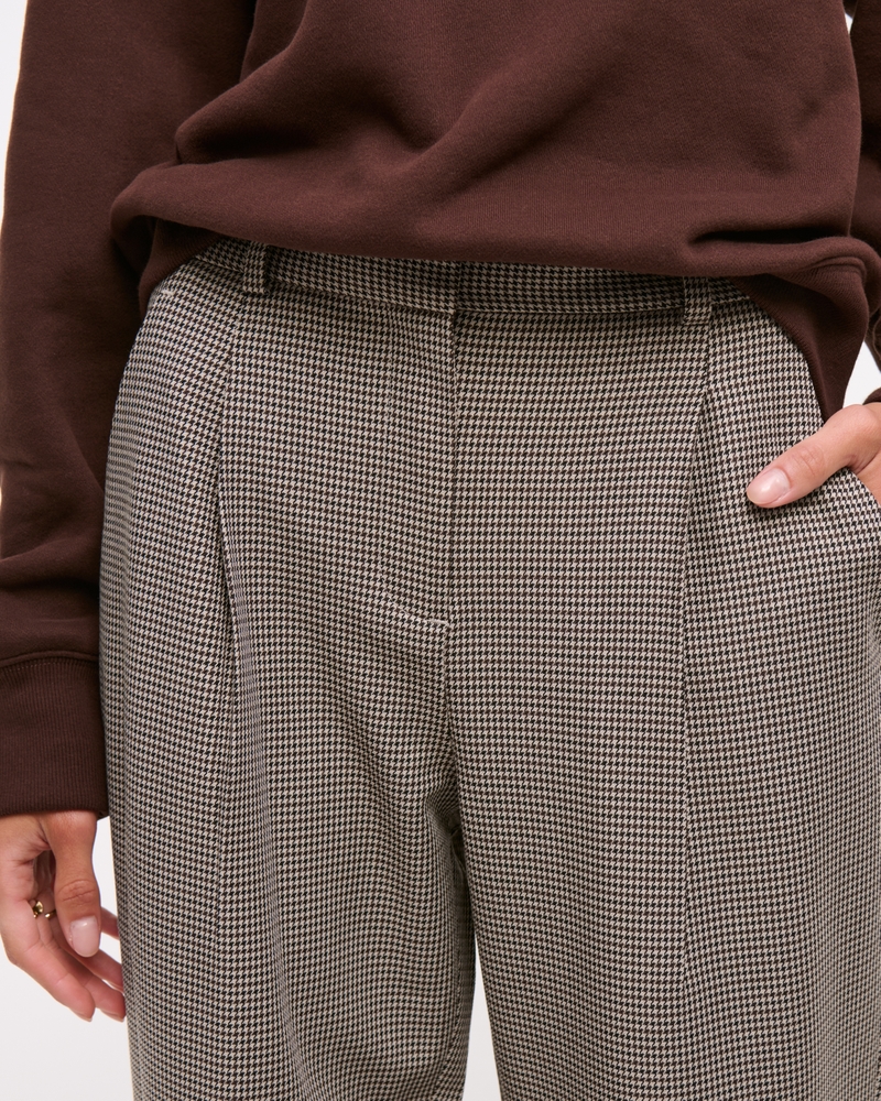 A&F Quinn Tailored Straight Pant