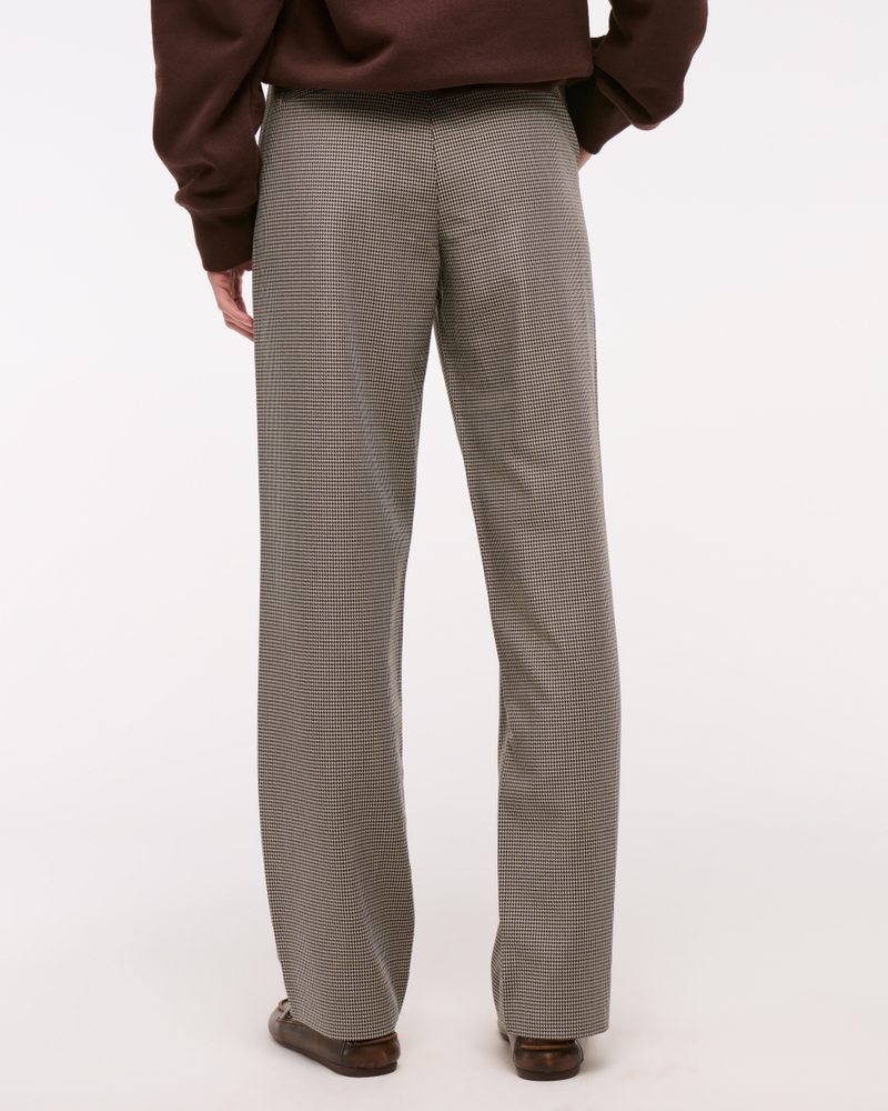 A&F Quinn Tailored Straight Pant