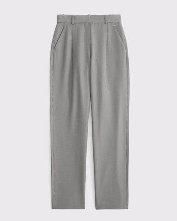 A&F Quinn Tailored Straight Pant