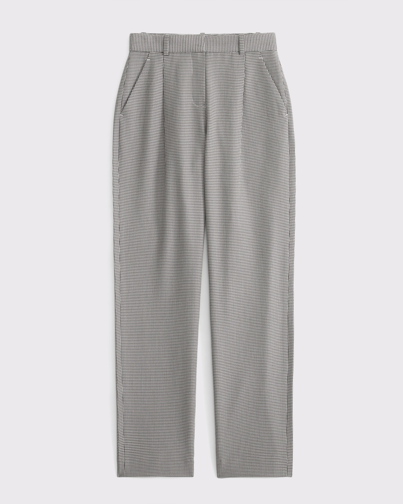 Women's Curve Love A&F Quinn Tailored Straight Pant