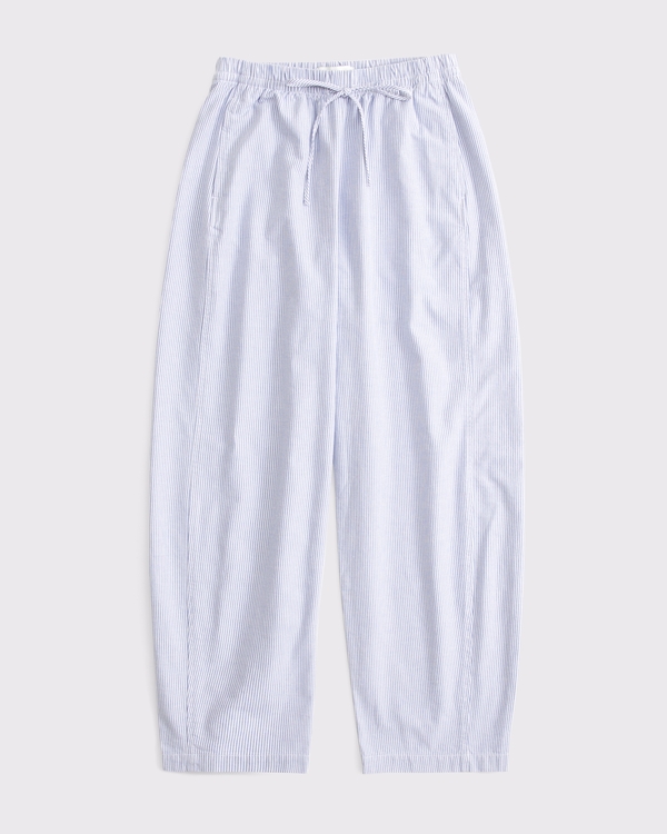 Barrel Pull-On Pant, Blue Stripe view 1