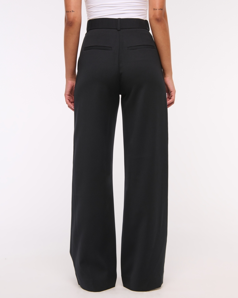 A&F Sloane Tailored Wide Leg Pant