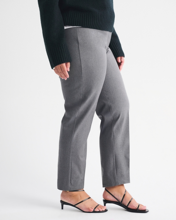Curve Love A&F Forme Slim Straight Pant