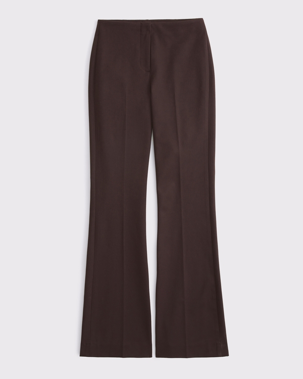 Curve Love A&F Forme Bootcut Pant, Dark Coffee view 1