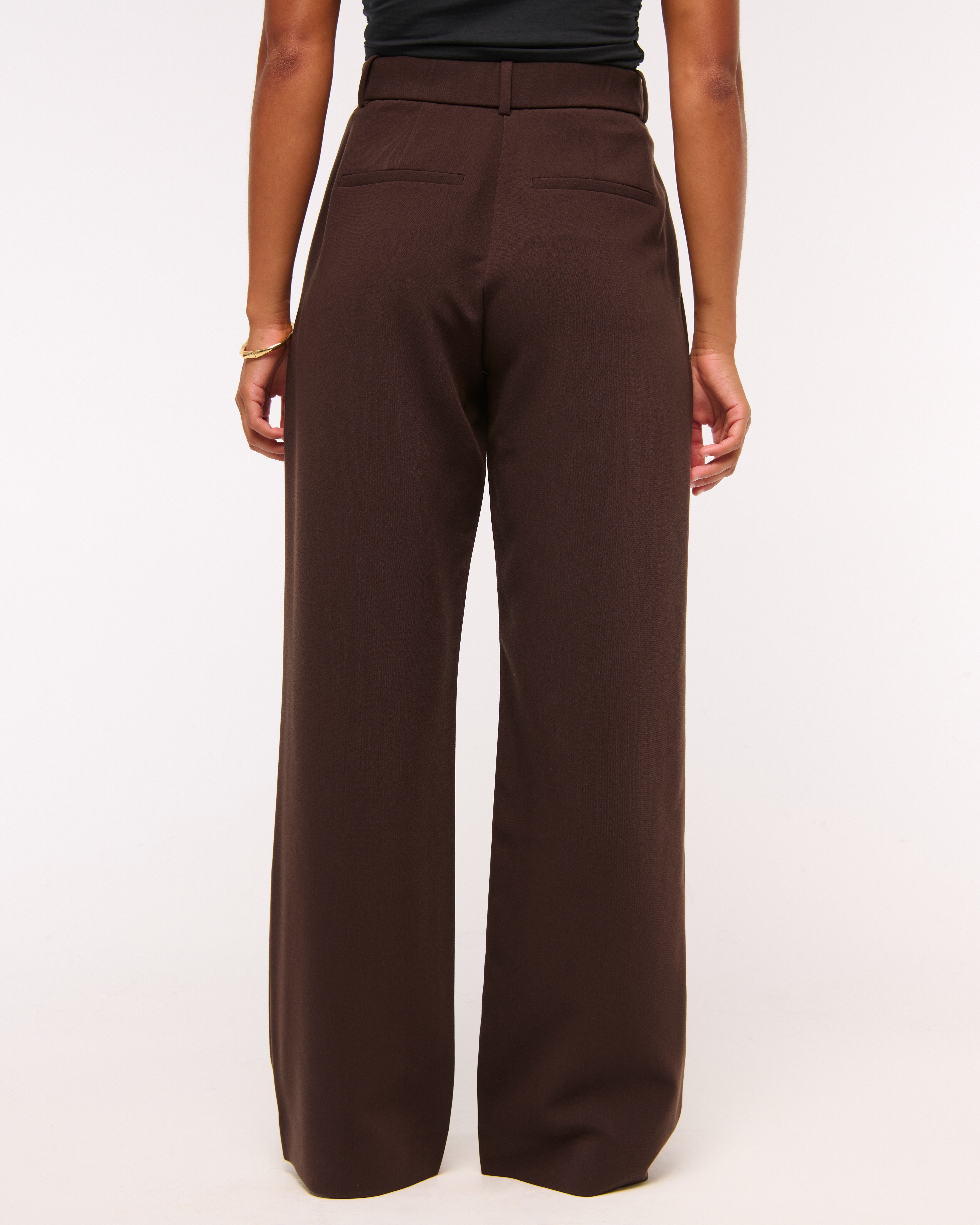 ▪️everyone brown slacks XL Slacks - Brown - Ladies | H&M US