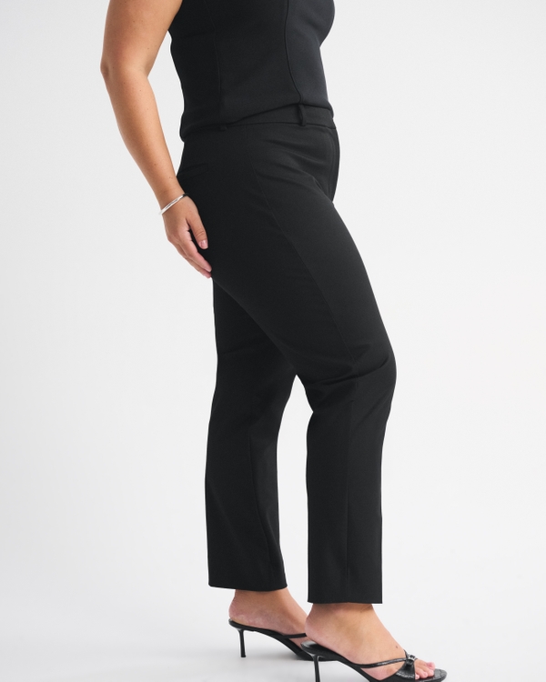 Curve Love A&F Forme Slim Straight Pant