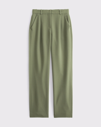 A&F Quinn Tailored Straight Pant