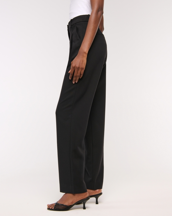 A&F Quinn Tailored Straight Pant