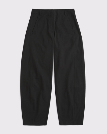 Mid Rise Barrel Pant
