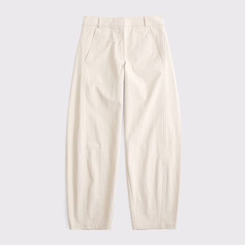 Женские брюки Abercrombie & Fitch Mid Rise Barrel Pant