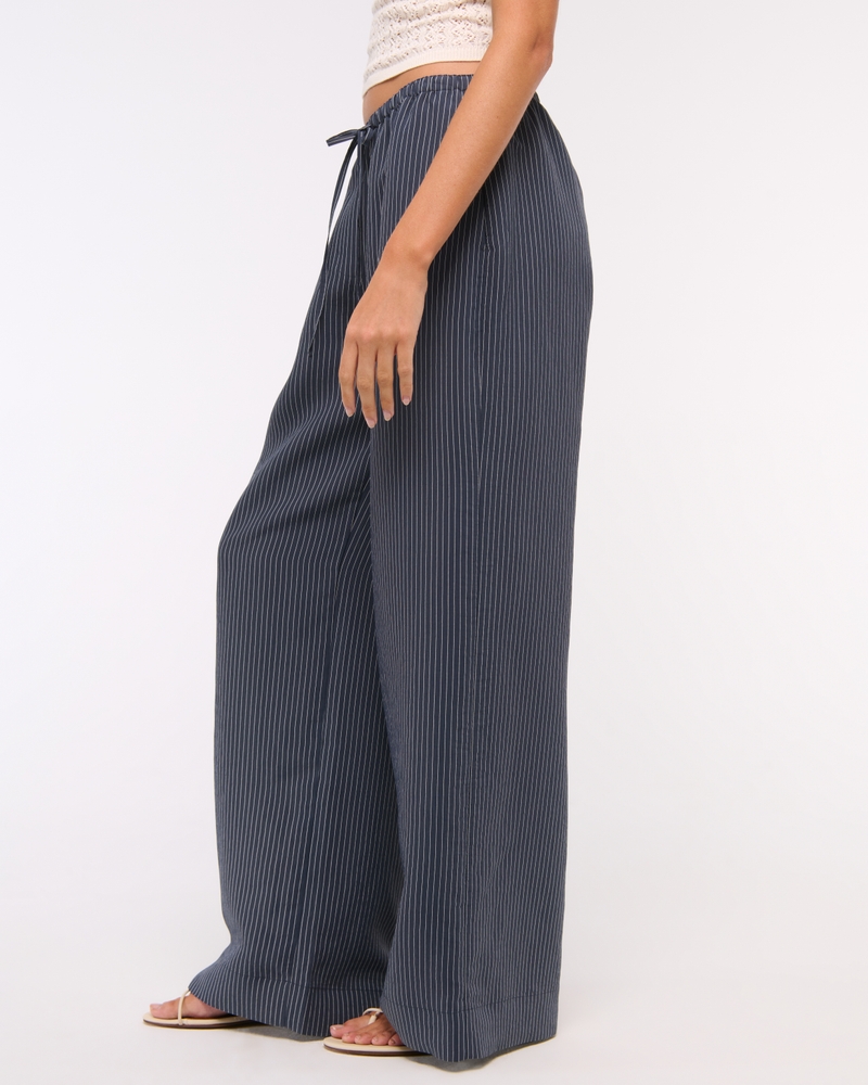 Wide Leg Pull-On Pant