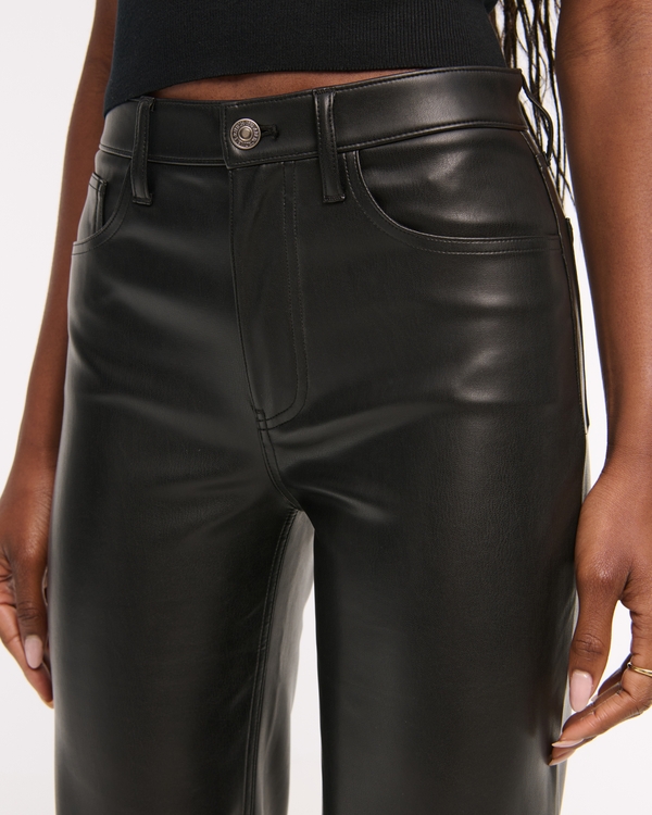 Vegan Leather 90s Relaxed Pant