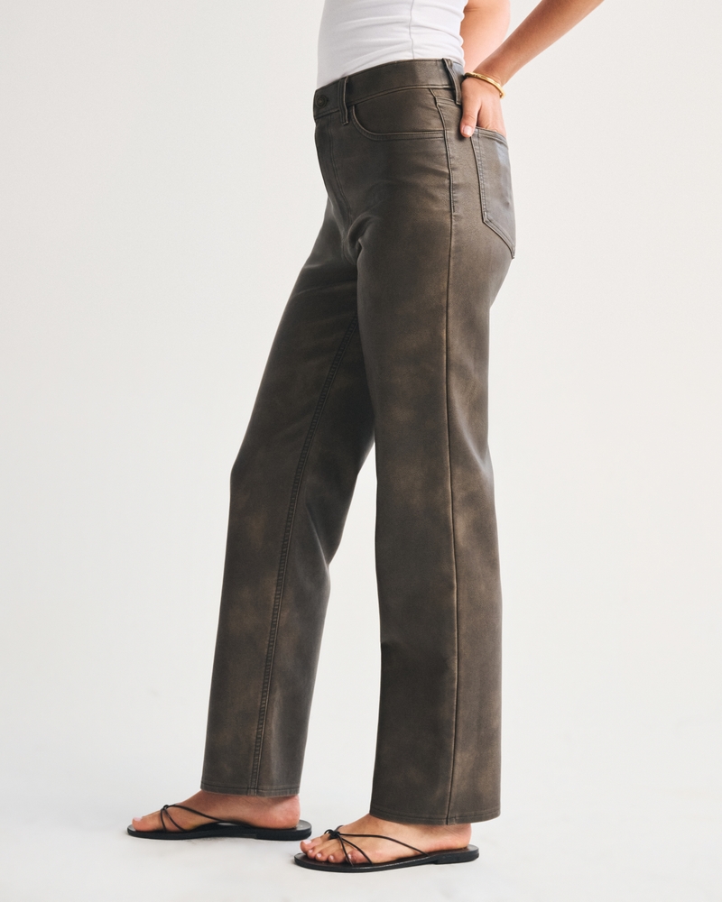 Vegan Leather 90s Relaxed Pant